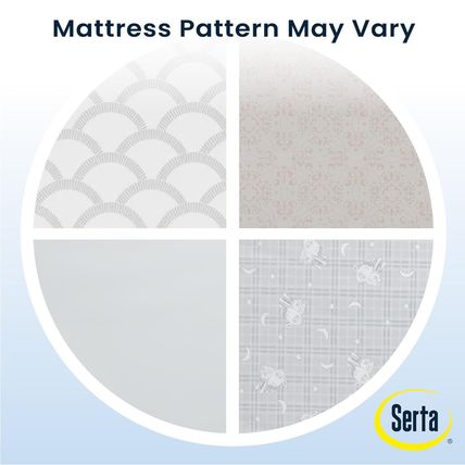 Serta Perfect Start Limited Dual Sided Baby Crib Mattress and Toddler Mattress,