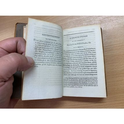 1784 The Poetical Works of William Shenstone Volume 1 Antique Poetry Book (P2)