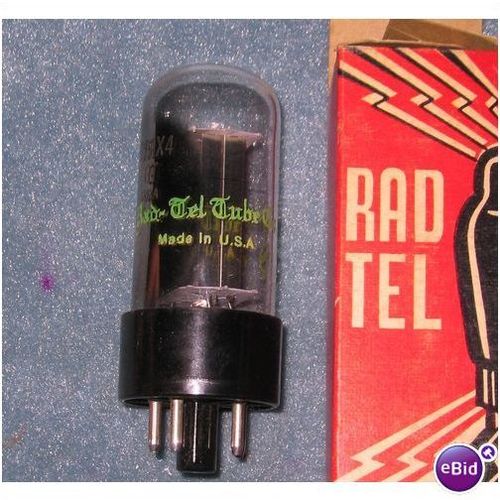 25AX4 GT / G Radio Vacuum Tube NOS Rad Tel