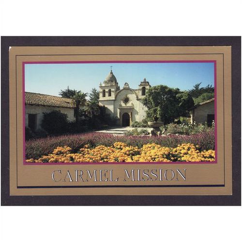 AMERICAN POST CARD - CARMEL MISSION CALIFORNIA - No SC - 153 UNUSED