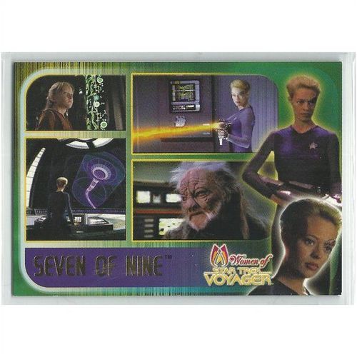 STAR TREK VOYAGER ' WOMEN OF VOYAGER ' PRINTER'S PROOF card # 14 ( 2001 )