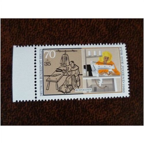 West Berlin Germany 1986 Youth Welfare Trades Tailor mint stamp SGB718