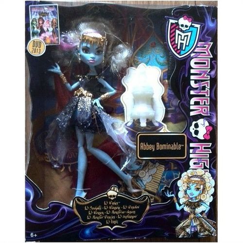MONSTER HIGH - ABBEY BOMINABLE - 13 WISHES ( Rare Doll )