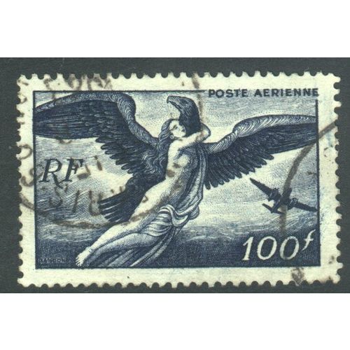 France 1946 - SG969 - 100f blue - Jupiter Carrying Off Egine - used