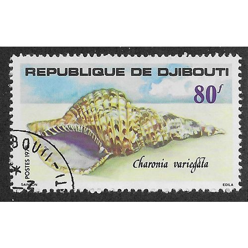 DJI 1978 80f 'SEASHELLS ' FINE USED (54-926)