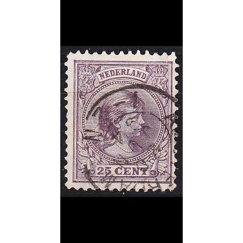 NIEDERLANDE NETHERLANDS [1891] MiNr 0042 a ( O/used )