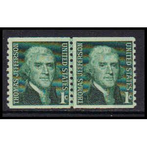 1299 1c Thomas Jefferson Fine MNH CLP W1624