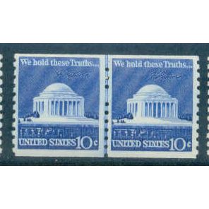 1520 10c Jefferson Memorial Fine MNH CLP B0620