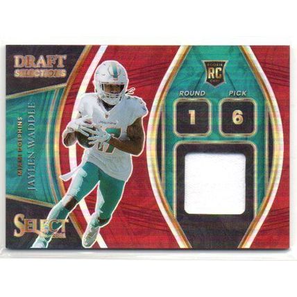 SELECT DRAFT SELECTS JERSEY PRIZM JAYLEN WADDLE ROOKIE REFRACTOR
