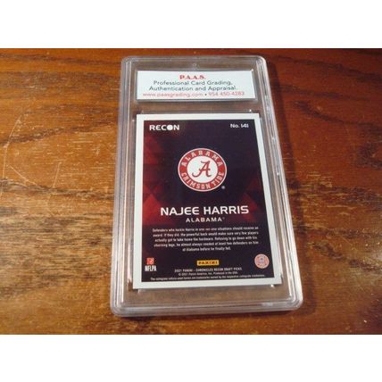 2021 Panini Chronicles, Graded Near Mint 8, NAJEE HARRIS Rc, Recon
