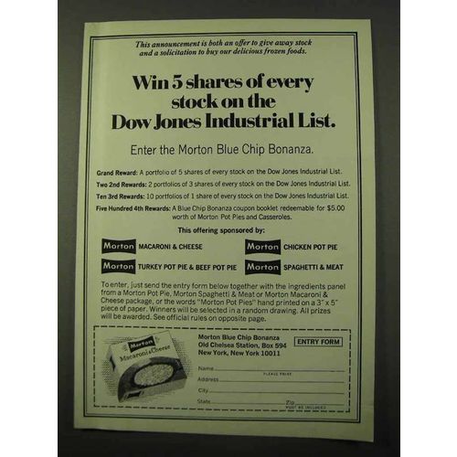 1971 Morton Macaroni & Cheese Ad - Win Shares