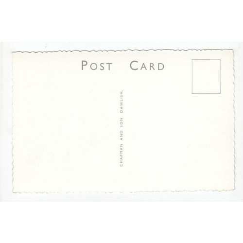 Ottery St Mary Church Postcard RP Devon Publisher Chapman and Son 2086