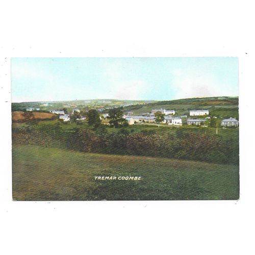 NICE PRINTED POSTCARD OF TREMAR COOMBE VILLAGE LISKEARD CORNWALL (3096)