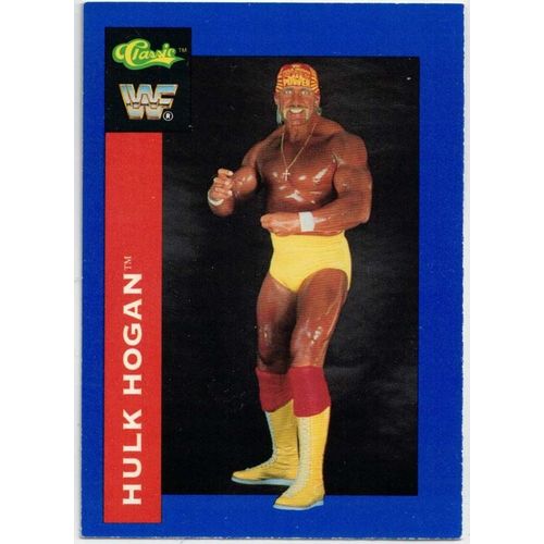 WWF ' CLASSIC ' card # 40 HULK HOGAN (1991)