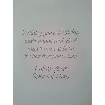 16th birthday card - Best Wishes On Your 16th Birthday - little bird
