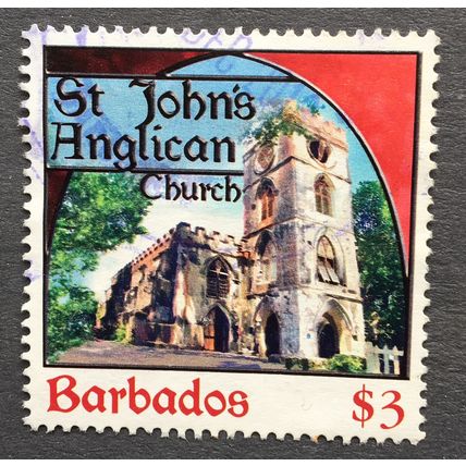 Barbados 2013 Places of Worship SG 1403 $3 St John’s Anglican Church