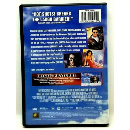 Hot Shots (DVD, 2002) Comedy (L44)