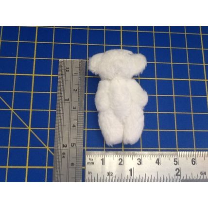 White Fluffy Teddy - Miniature