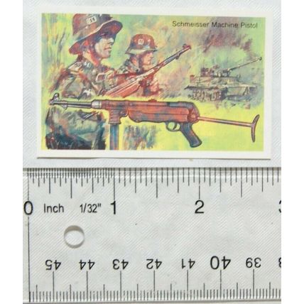 Embassy World of Firearms No. 40 Schmeisser Machine Pistol