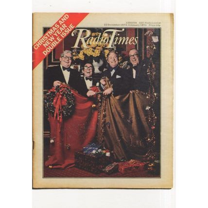 The Two Ronnies Ernie Wise & Eric Morecambe BBC TV Show Postcard