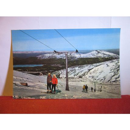 CAIRNGORM, THE FIACAILL SKI-TOW, SCOTLAND unused postcard PT36934 dated 1971 #