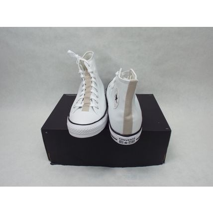 New Mens 13 Converse Chuck CTAS Pro Hi White Black Vegan Shoes MSRP $70 170131F