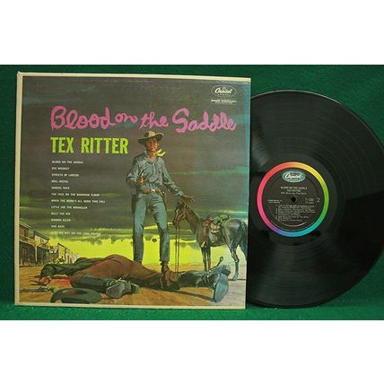 Tex Ritter - Blood On The Saddle - T 1292 - EX