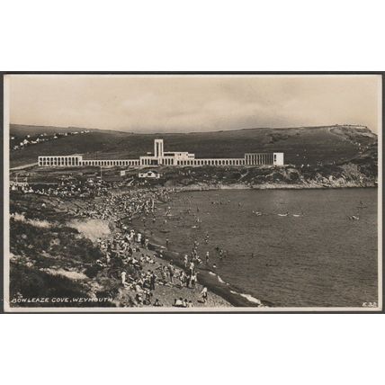 Bowleaze Cove, Weymouth, Dorset, c.1940 - Wade's RP Postcard