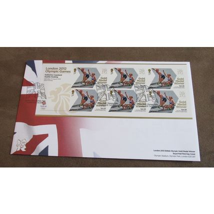 2012 GB First Day Cover -London Olympic Games Winner - Rowing, Women's Skulls