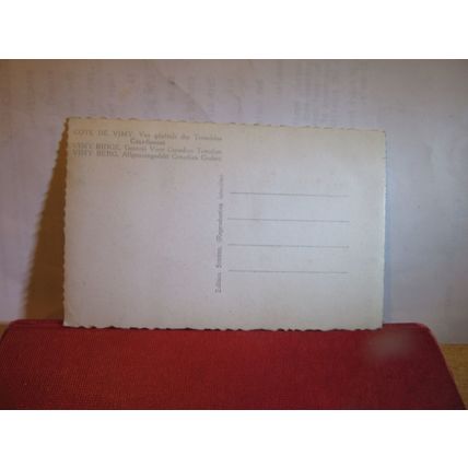 WW1 CANADIAN TRENCHES, VIMY RIDGE, PAS DE CALAIS, FRANCE unused postcard RP =