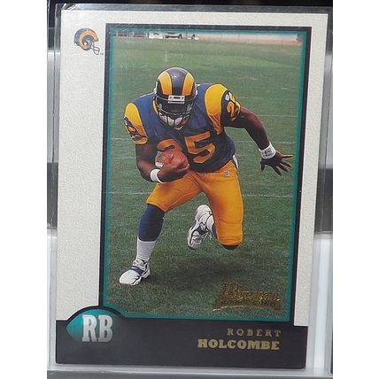 1998 Bowman ROBERT HOLCOMBE (Rams) Rookies card #14