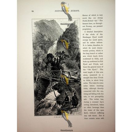 Vossvangen Church, Norway (More On Reverse), Book Illustration (Print), c1875
