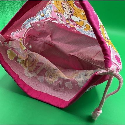 A New Cool Bandai 2015 Rare Vintage ABC Princess Precure Small Drawstring Bag