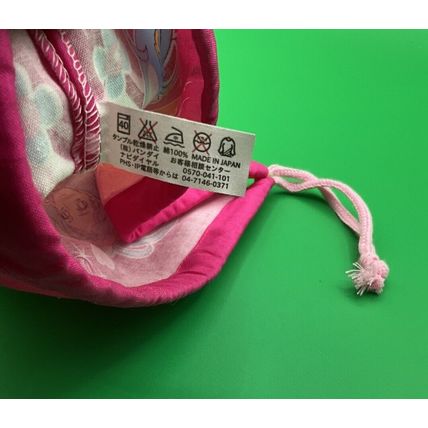 A New Cool Bandai 2015 Rare Vintage ABC Princess Precure Small Drawstring Bag