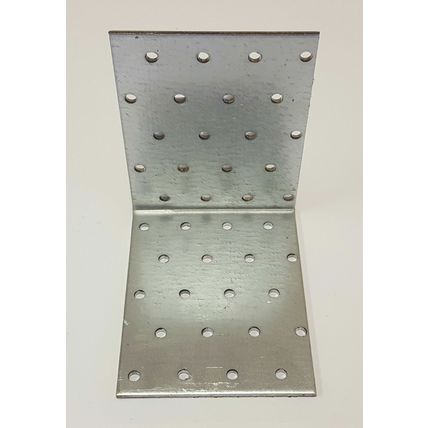 L BRACKETS HEAVY DUTY STEEL GALVANISED ANGLE CORNER BRACE TIMBER REPAIR 2.5mm T
