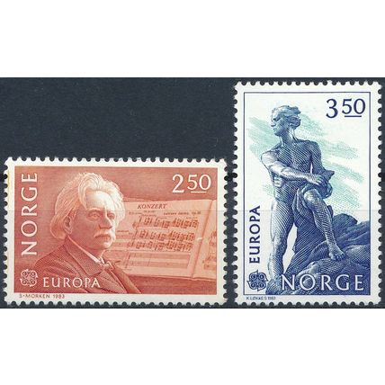 Europa - Norway 1983 - MNH & F H - MiNr 885/6