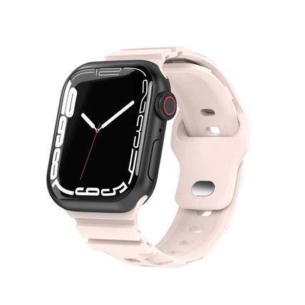 Sports Silicone Watch Band, For Apple Watch Series 8&7 41mm, For Apple Watch Ser