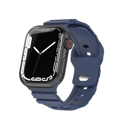 Sports Silicone Watch Band, For Apple Watch Series 8&7 41mm, For Apple Watch Ser