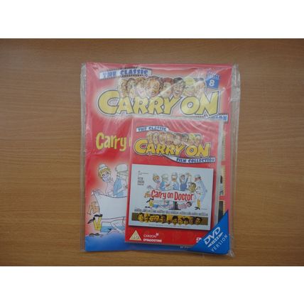 Carry On Doctor Magazine & DVD The Classic Film Collection Issue 8 2004