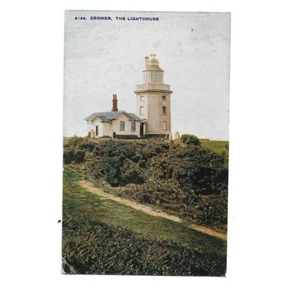 Cromer, The Lighthouse, Norfolk, Postcard.