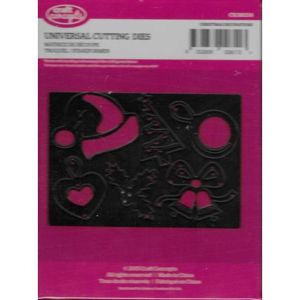 Craft Concepts. Christmas Decorations Die Set. Die Cutting Cardmaking Crafts