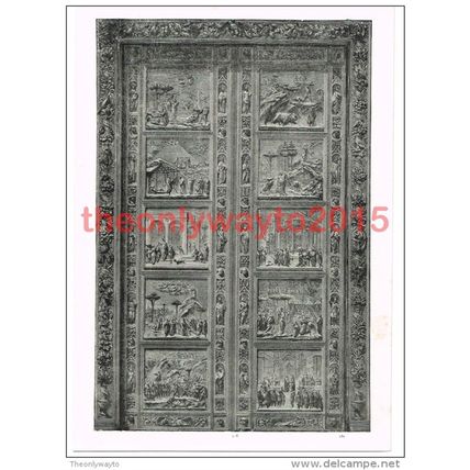 Door ??, Italy, Book Illustration (Print), c1891