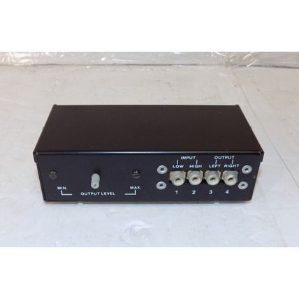 Rhoades Teledapter Model TE-200 For Stereo TV Sound