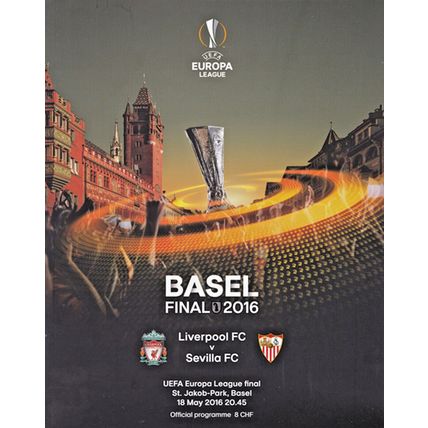 LIVERPOOL v SEVILLA EUROPA LEAGUE FINAL 2016