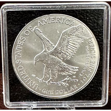 1 Oz Silver Collectible CYBER HUNTERS EAGLE # 85/100 RARE