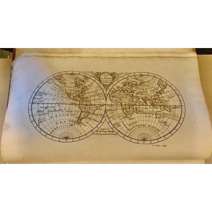 BARROW, John. A NEW GEOGRAPHICAL DICTIONARY, 1760, 133 MAPS AND PRINTS, FOLIOS