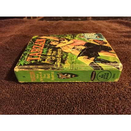Big Little Book Tarzan The Mark Of The Red Hyena # 2005 By George S Elrick 1967