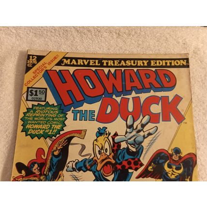 Bronze Age Marvel Treasury Edition Howard The Duck Vol 1 # 12 1976 V/G/Fine 5.0