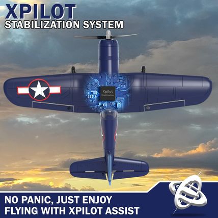 LEAMBE 4 Channel RC Plane - Ready to Fly Aerobatic Aircraft, Easy Control for Be