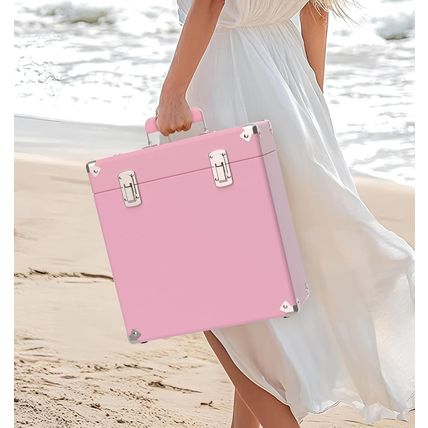 Vinyl Storage and Carrying Case, Waterproof and Dustproof Portable Organizer, LP
